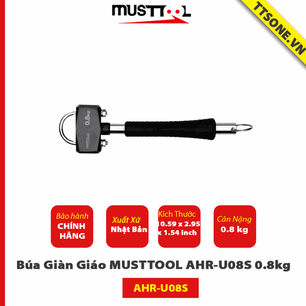 bua-gian-giao-musttool-ahr-u08s-0-8kg-chinh-hang