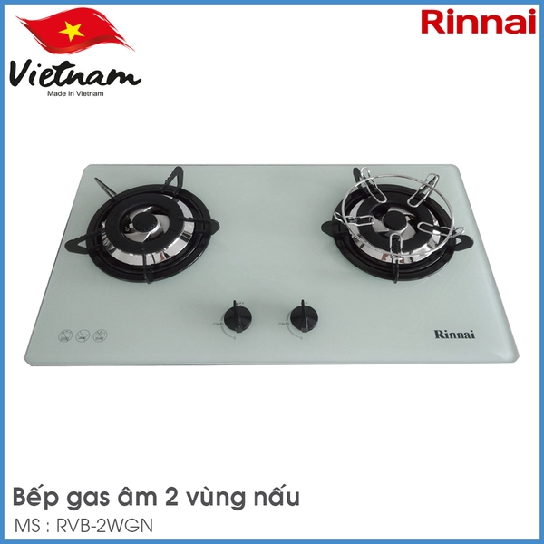 Bếp Gas Âm Rinnai RVB-2WGN