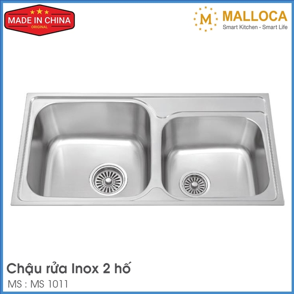 Chậu Rửa Chén Inox Malloca MS 1011