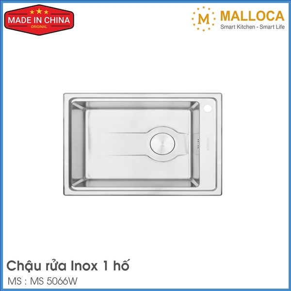 Chậu Rửa Chén Inox Malloca MS 5066W