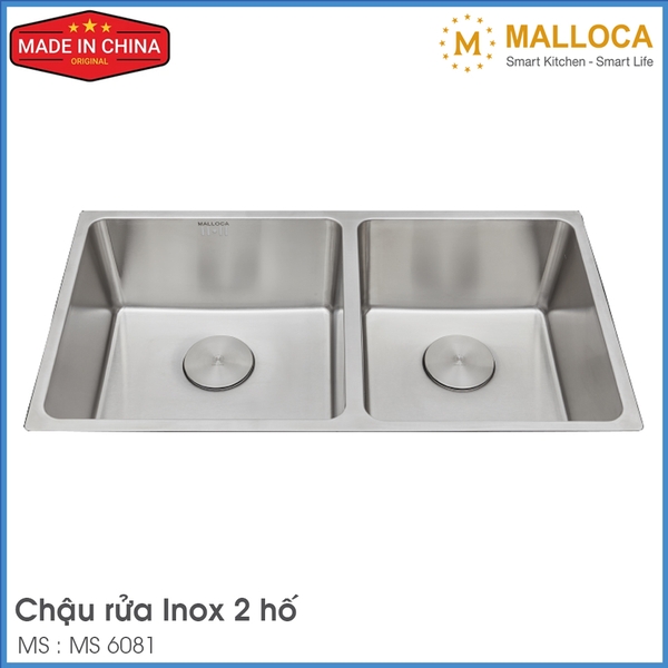 Chậu Rửa Chén Inox Malloca MS 6081