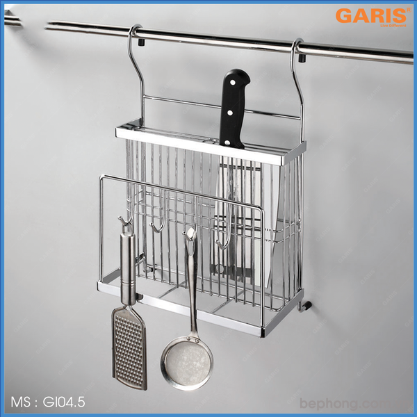 Giá Treo Dao Thớt Inox Garis GI04.5