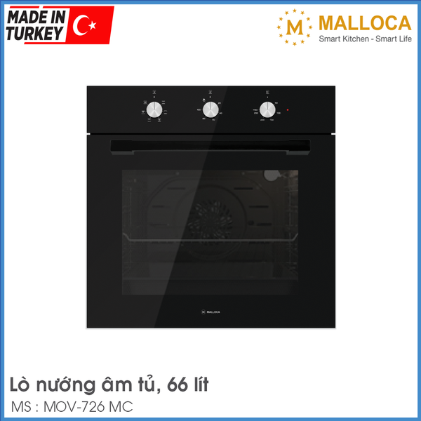 Lò Nướng Âm Tủ Malloca MOV-726 MC