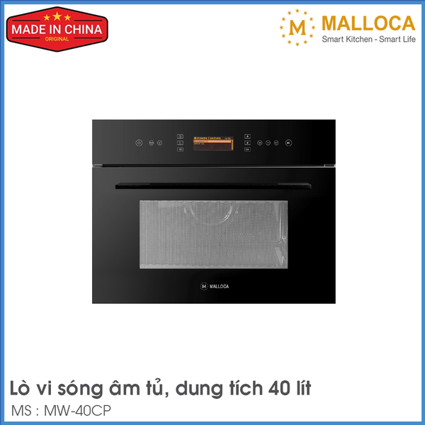 Lò Vi Sóng Âm Tủ Malloca MW-40CP