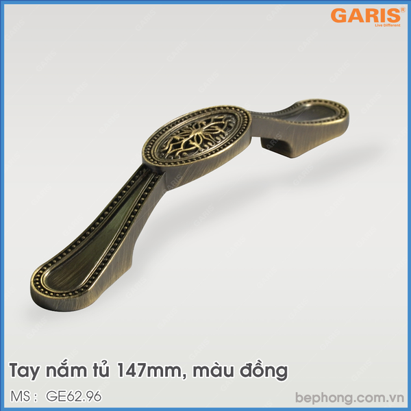 Tay Nắm Tủ Cổ Điển 147mm Garis GE62.96