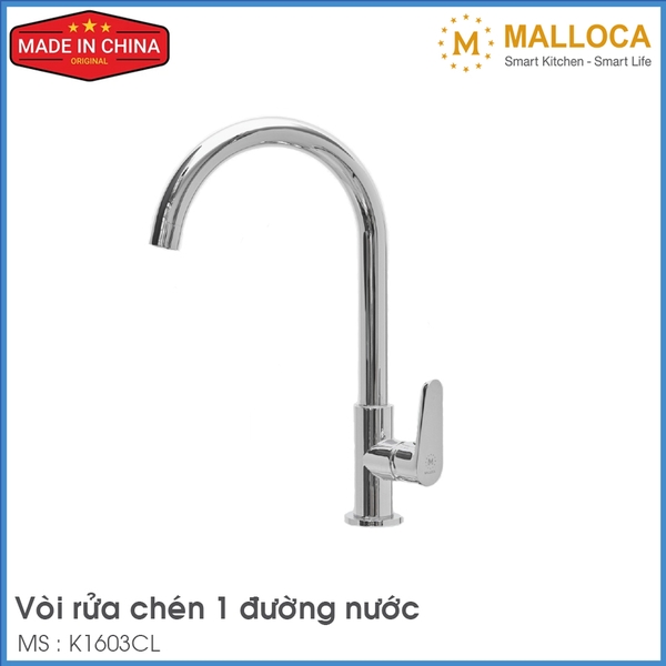 Vòi Chậu Rửa Chén Malloca K1603CL