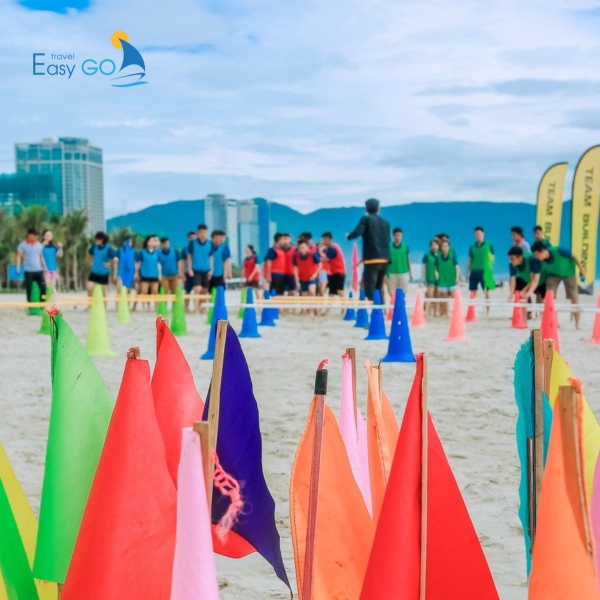 Các hoạt động team building bãi biển ở Đà Nẵng