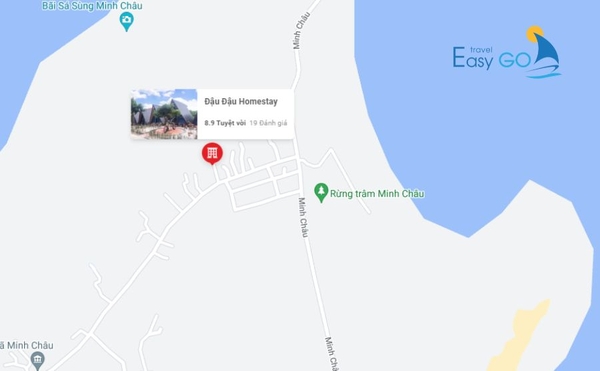 Đậu Đậu Homestay Quan Lạn gần các địa điểm du lịch nổi tiếng