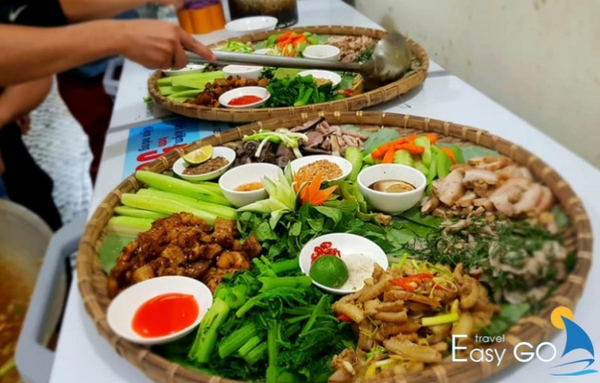 Thực đơn đa dạng, phong phú của nhà hàng Đông Hải