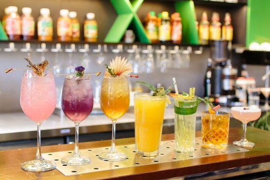 Nghệ thuật chế biến cocktail từ rượu mạnh !!!