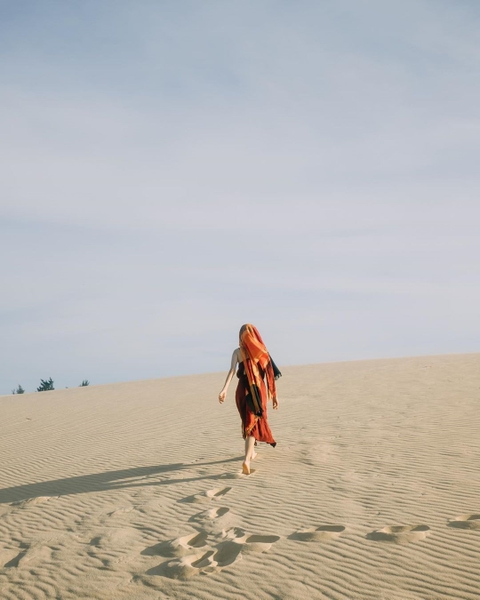 Khám phá đồi cát Quang Phú - tiểu "sa mạc Sahara" ở Quảng Bình