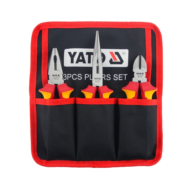 Bộ kìm cách điện 3 chi tiết Yato YT-39601