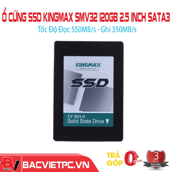 Ổ cứng SSD Kingmax SMV32 120GB 2.5 inch SATA3