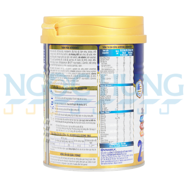 Sữa bột Vinamilk Dielac Alpha Step 2 400g (6-12 tháng)