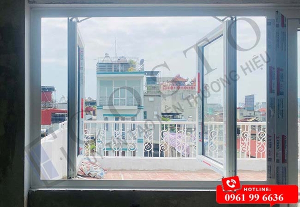 Báo giá cửa nhôm Xingfa màu trắng cao cấp