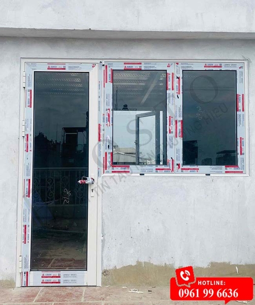 Giá cửa nhôm Xingfa màu trắng