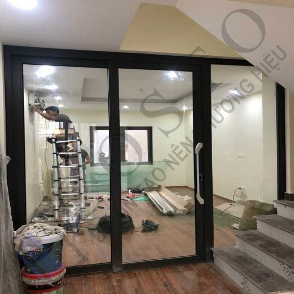 Mẫu cửa trượt quay cao cấp, chính hãng