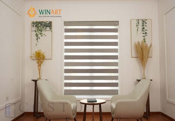 Rèm cầu vồng phòng khách