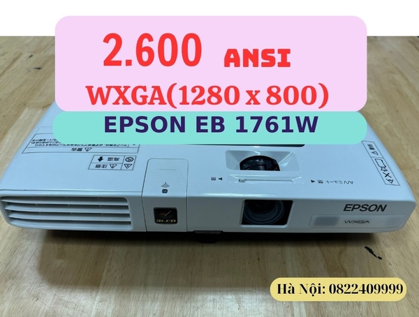 Máy chiếu cũ EPSON EB 1761W giá rẻ (800342)