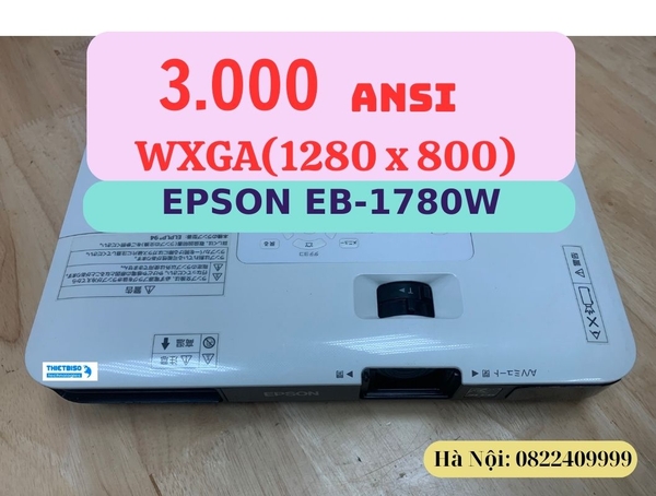 Máy chiếu cũ EPSON EB-1780W giá rẻ (X3SY8700593)