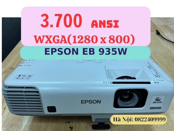Máy chiếu cũ EPSON EB 935W giá rẻ (40147L)