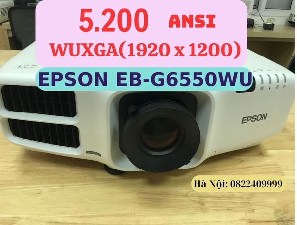 Máy chiếu cũ EPSON EB-G6550WU giá rẻ