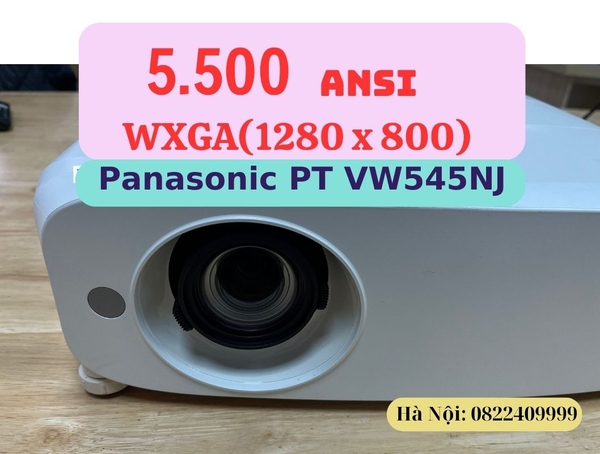 Máy chiếu cũ Panasonic PT VW545NJ giá rẻ (DC8650007)