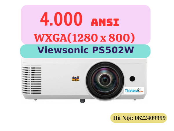 Máy chiếu cự ly gần Viewsonic PS502W giá rẻ