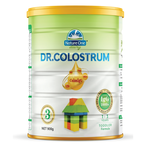 Sữa non tăng cân nội địa Úc Dr. Colostrum số 3 800g 12-36 tháng