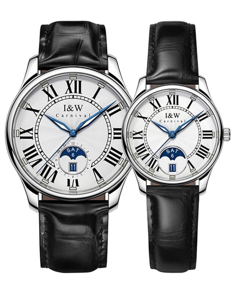 Đồng Hồ Đôi I&W Carnival 685D1 Automatic