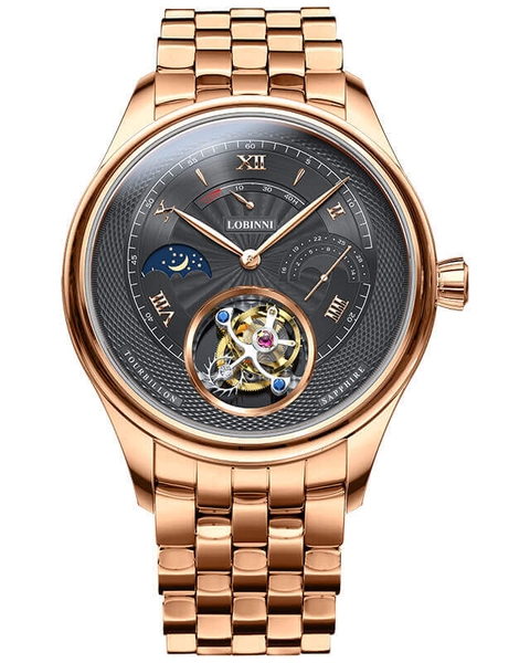 Đồng Hồ Nam Lobinni No.8886-6 Tourbillon