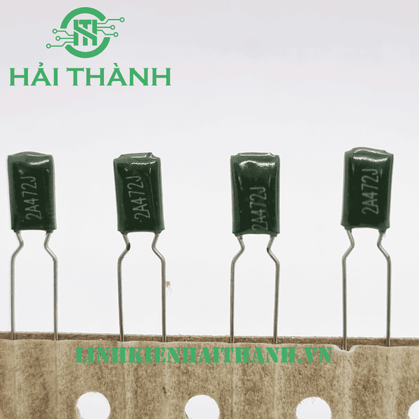 TỤ 2A472J 100V 4.7nF MÀU XANH