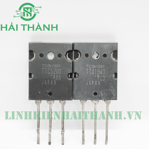 TTA1943 TTC5200 THÁO MÁY TRANSISTOR PNP-NPN (250V 17A 150W)