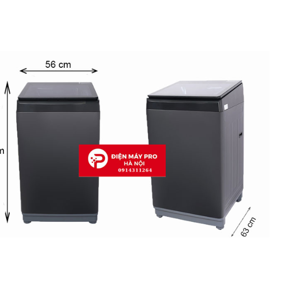 Máy giặt Aqua Inverter 9 kg AQW-F91GT.S Kho Điện Máy Pro Giá Rẻ Nhất