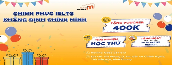 IELTS MASTER BÌNH DƯƠNG Luyện thi ielts Bình Dương cam kết đầu ra