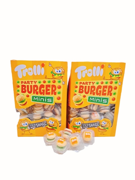 Kẹo dẻo Trolli Party Bugger Minis của Đức 10g (hộp 80 cái)