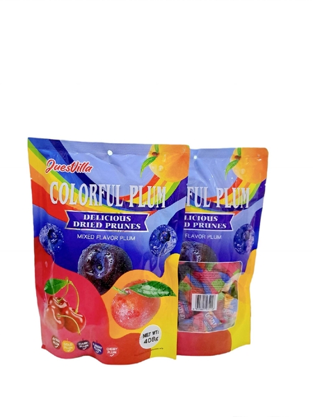 Ô MAI MIX CÁC LOẠI HOA QUẢ COLORFUL PLUMS - WEISIEL 408g