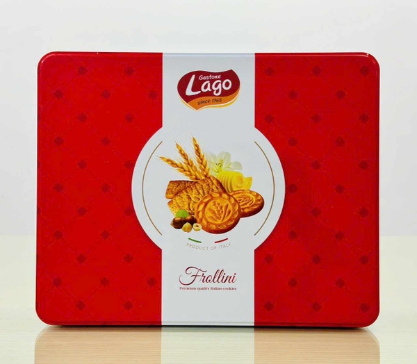 Bánh quy Lago Frollini  640g ( đỏ)