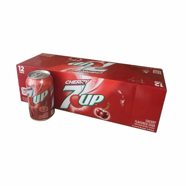 Nước ngọt 7-up hương cherry Mỹ 355ml