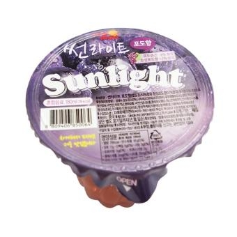 Thạch chén Sunligt 180g ( nho)