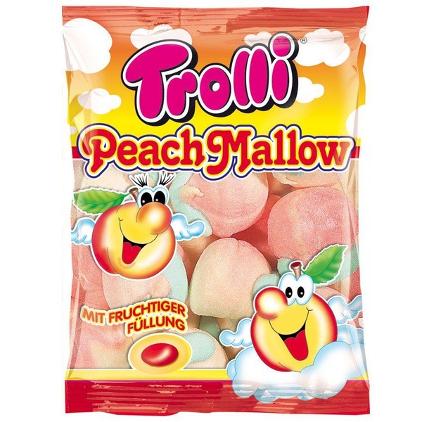 KẸO DẺO BÔNG GÒN MALLOW TROLLI ĐỨC ( Đào)