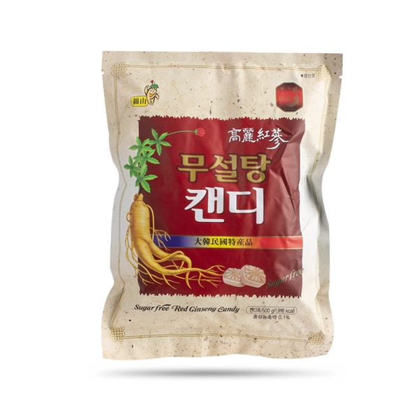 Kẹo sâm Không đường trắng 500g