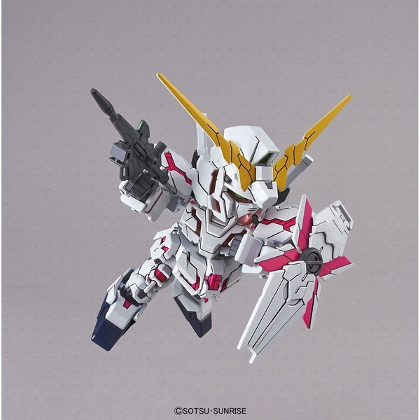 Bandai Hobby - Modellino Gundam SD EX-Standard 005 Unicorn Gundam (Destroy Mode) - 8 Cm, Senza Colla - 3