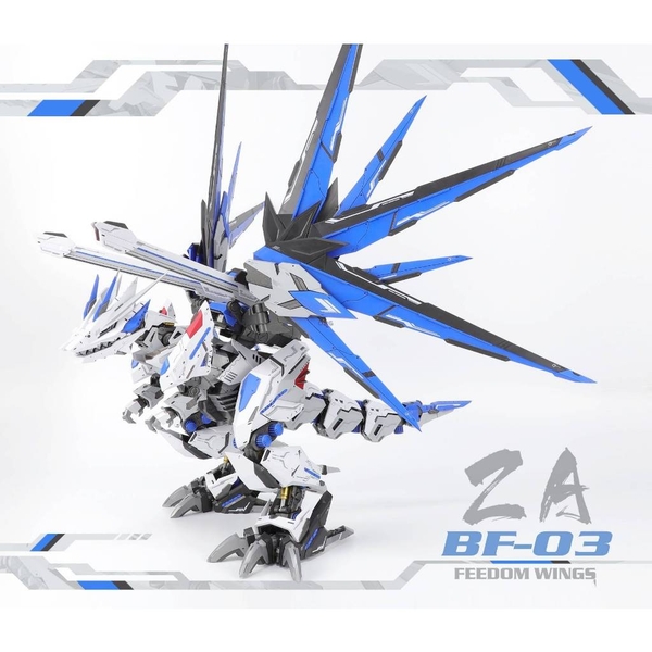 Mô Hình Lắp Ráp ZA MODEL ZOIDS 1/72 FREEDOM WINGS BF-03 Mô Hình Lắp Ráp ZA MODEL ZOIDS 1/72 FREEDOM WINGS BF-03
