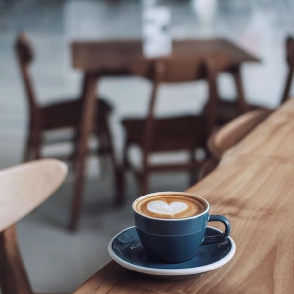 Ly sứ ACME Espresso Range Flat White Cup Whale (Dark Blue) 150ml - THAI ...
