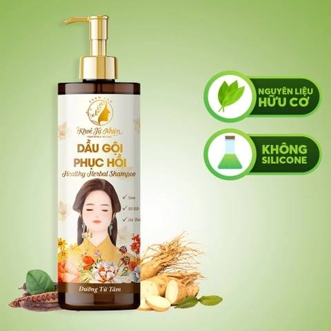 Dầu gội dược liệu phục hồi Khoẻ Tự Nhiên 500ml