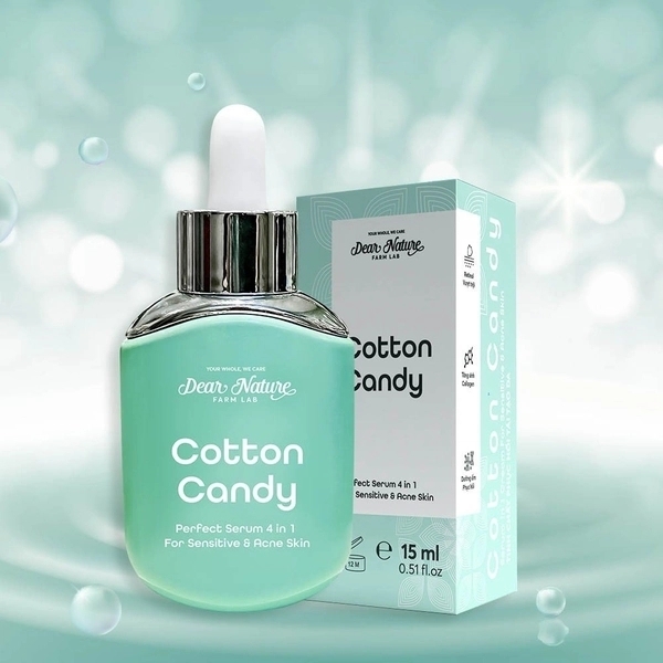 Cotton Candy Perfect Serum 4 in 1 For Sensitive & Acne Skin 15ml