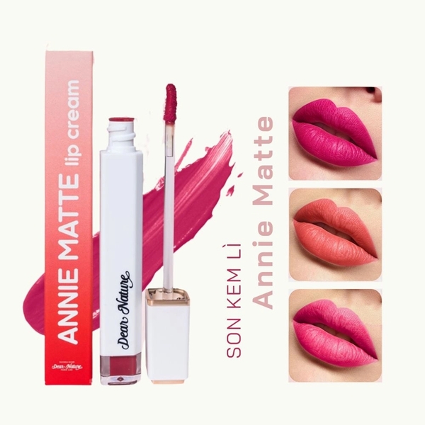 Son kem lì Annie Matte Lip cream 4ml