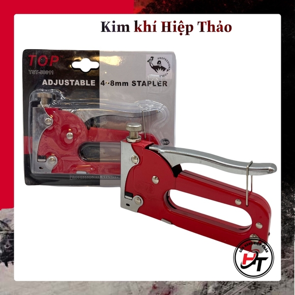 Súng bắn ghim gỗ máy bấm ghim cầm tay kìm dập gim đỏ SBG-TOP-DO Kim khí ...
