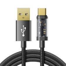 Cáp sạc Joyroom S-UC027A12 USB-A to Type-C 3A Data Cable 1.2m-Black